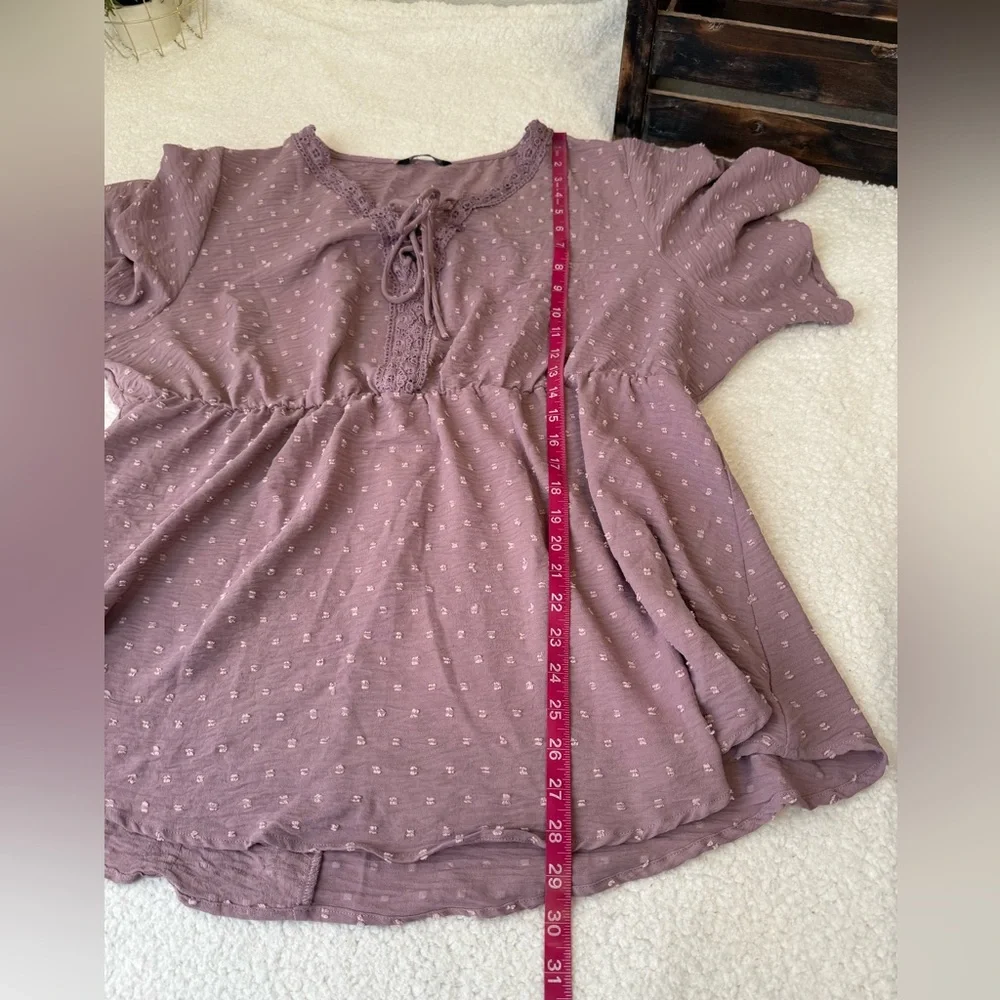 Bloomchic purple blouse - Picture 6 of 8